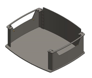  LSPA14REH Parkray Plinth / Log Store   |  Aspect 14 (Eco)